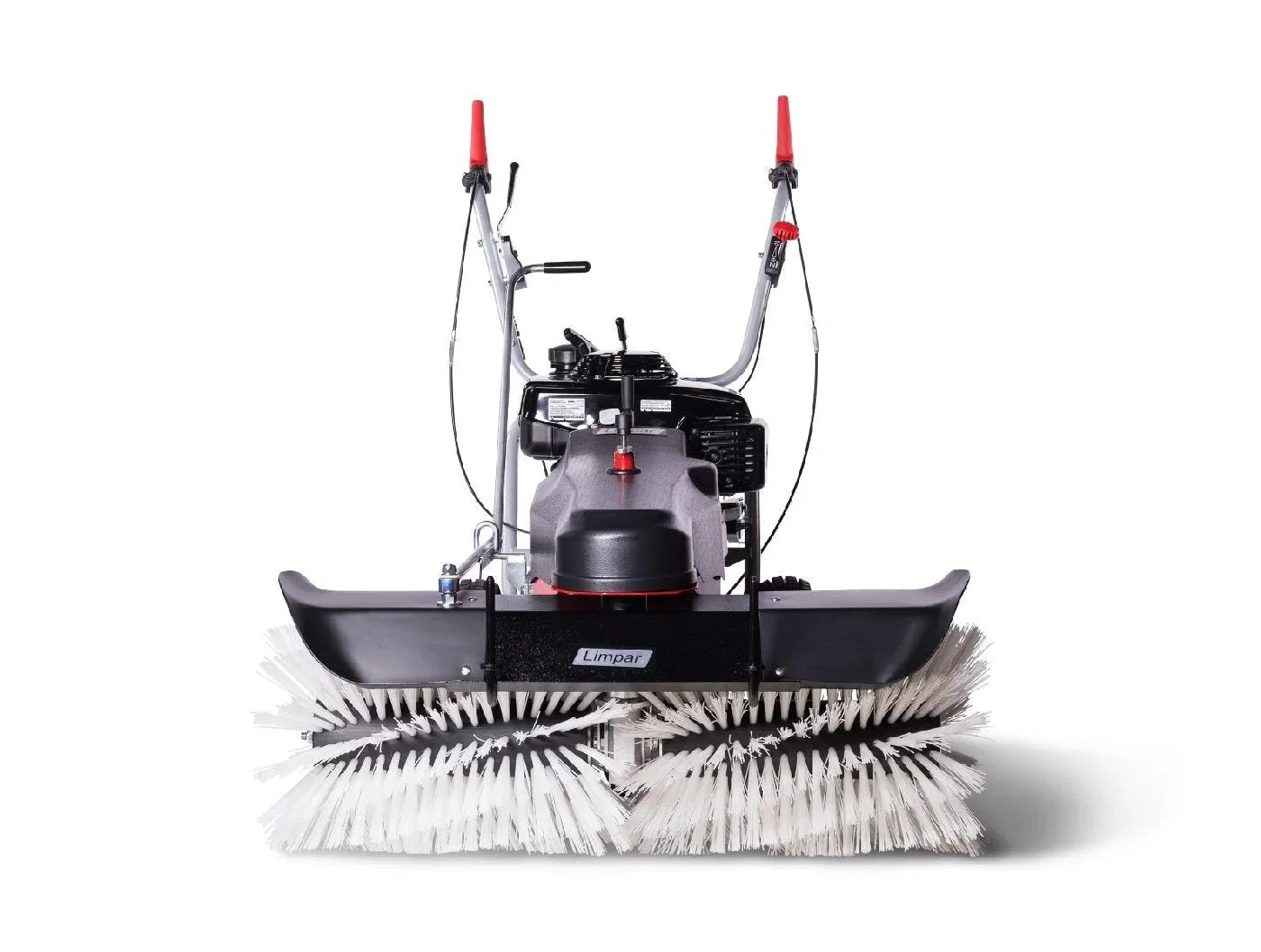 4F Schmutz- und Schneekehrmaschine Limpar 102 B&S E-Start mit Kehrbürstensatz