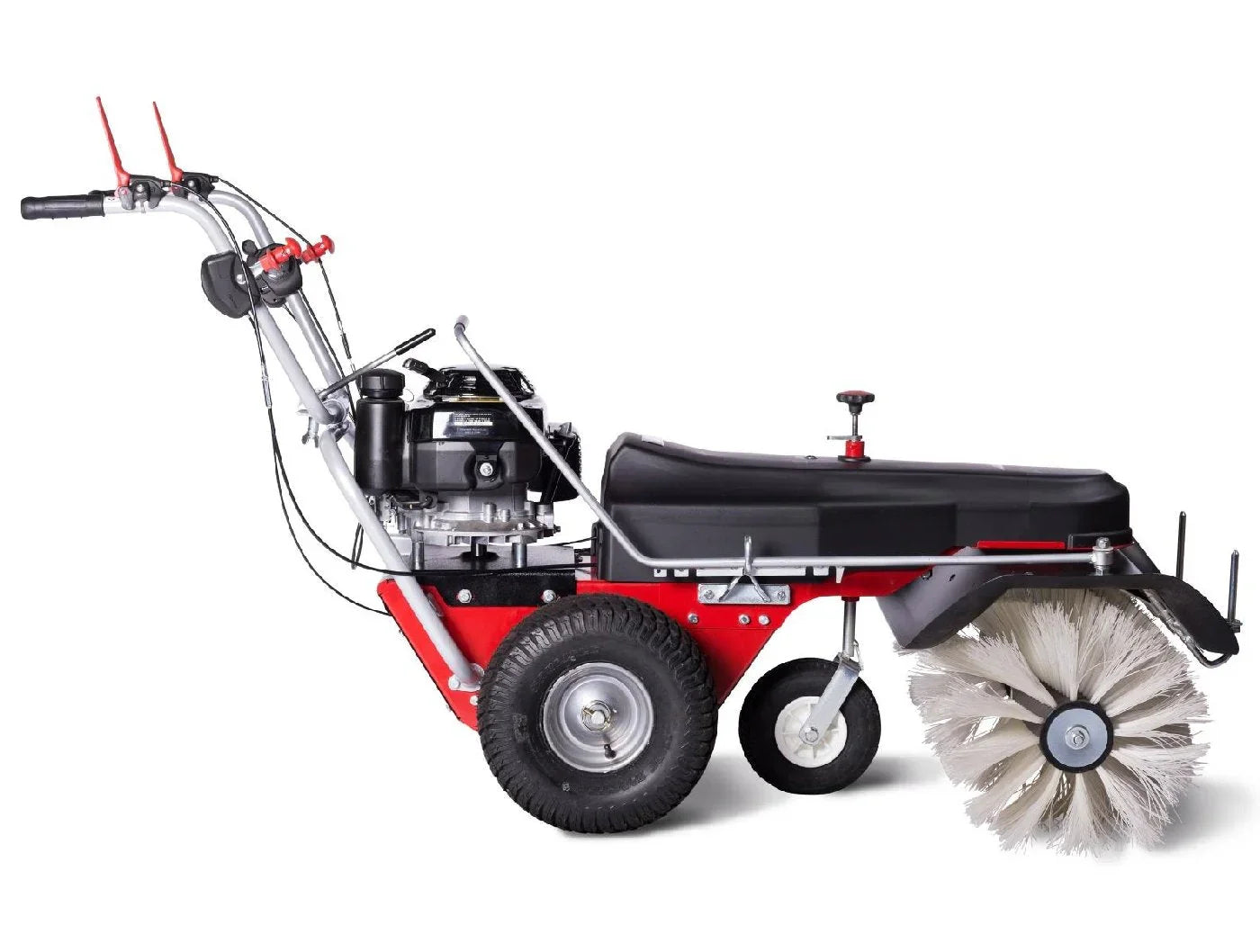 4F Schmutz- und Schneekehrmaschine Limpar 104 Pro B&S mit Winterkehrbürstensatz