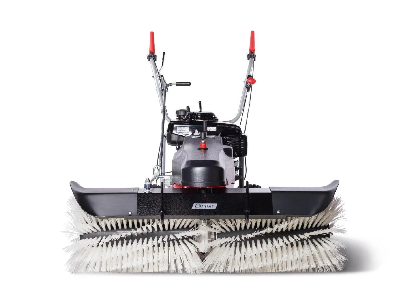 4F Schmutz- und Schneekehrmaschine Limpar 122 B&S InStart mit Kehrbürstensatz