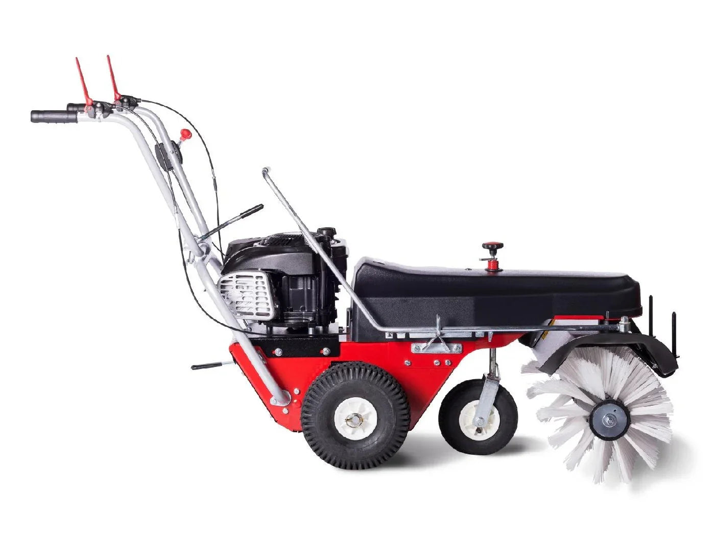 4F Schmutz- und Schneekehrmaschine Limpar 82 Vario E-Start mit Winterkehrbürstensatz