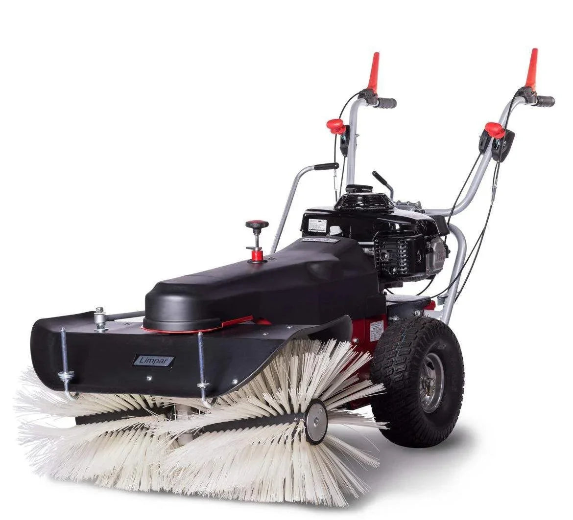 4F Schmutz- und Schneekehrmaschine Limpar 84 Pro B&S mit Winterkehrbürstensatz