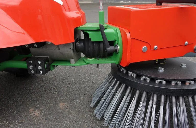 Agria Wildkrautbürste 8100 - ohne Bereifung und Lenker-Bürstenverstellung