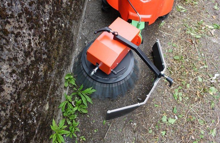 Agria Wildkrautbürste 8100 - ohne Bereifung und Lenker-Bürstenverstellung