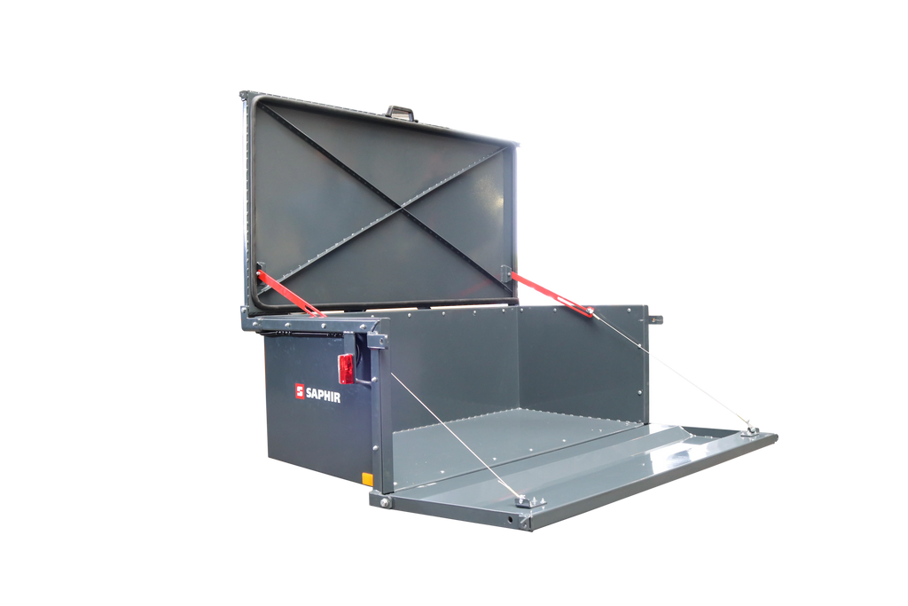 SAPHIR Transportbox TB 141 - Euro- und Dreipunktaufnahme, Spritzwassergeschützt