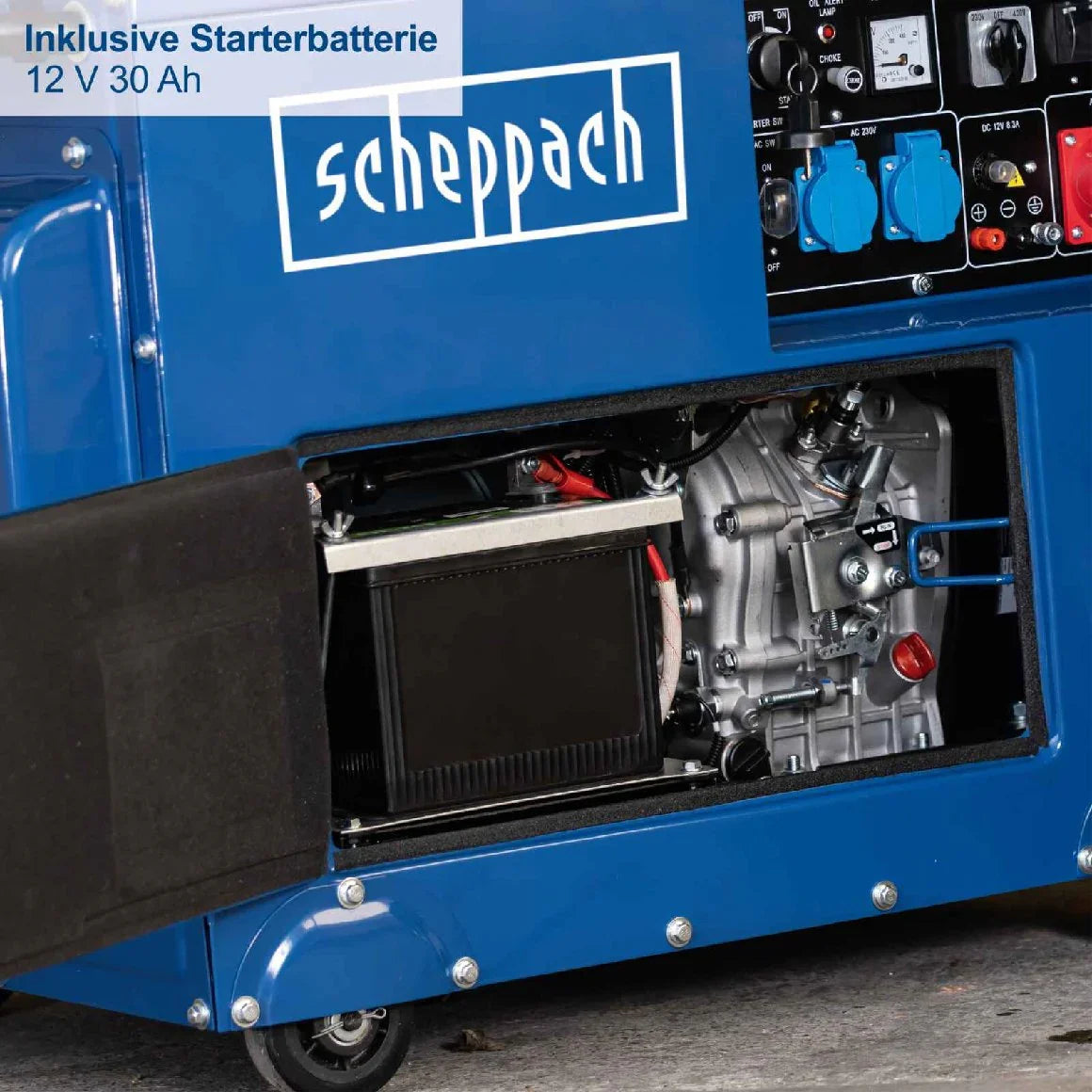 Scheppach Benzin-Stromerzeuger SG 5200D