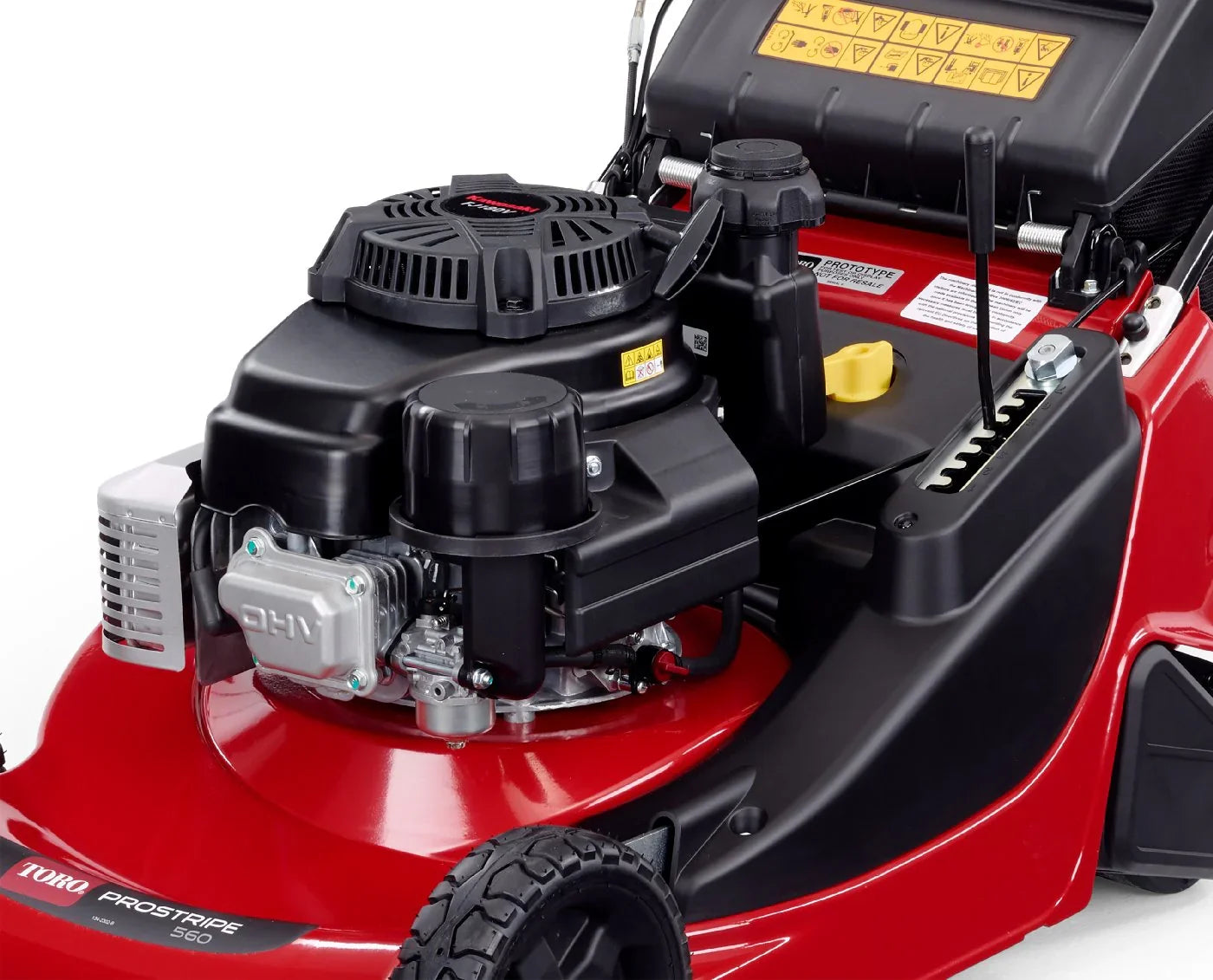 Toro Kontur-Benzinrasenmäher mit Walzenantrieb ProStripe 560