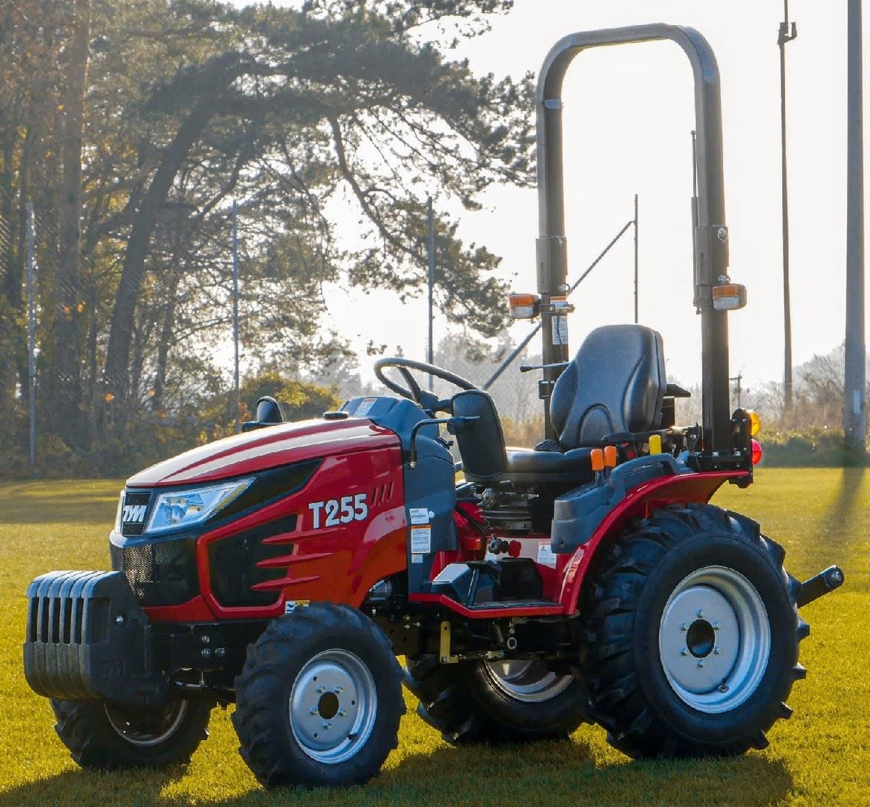 Tym Allrad-Kompakttraktor T255 Grundmaschine ohne Bereifung